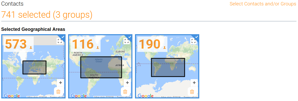 Geolocation Target Groups